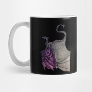 Purple dragon Mug